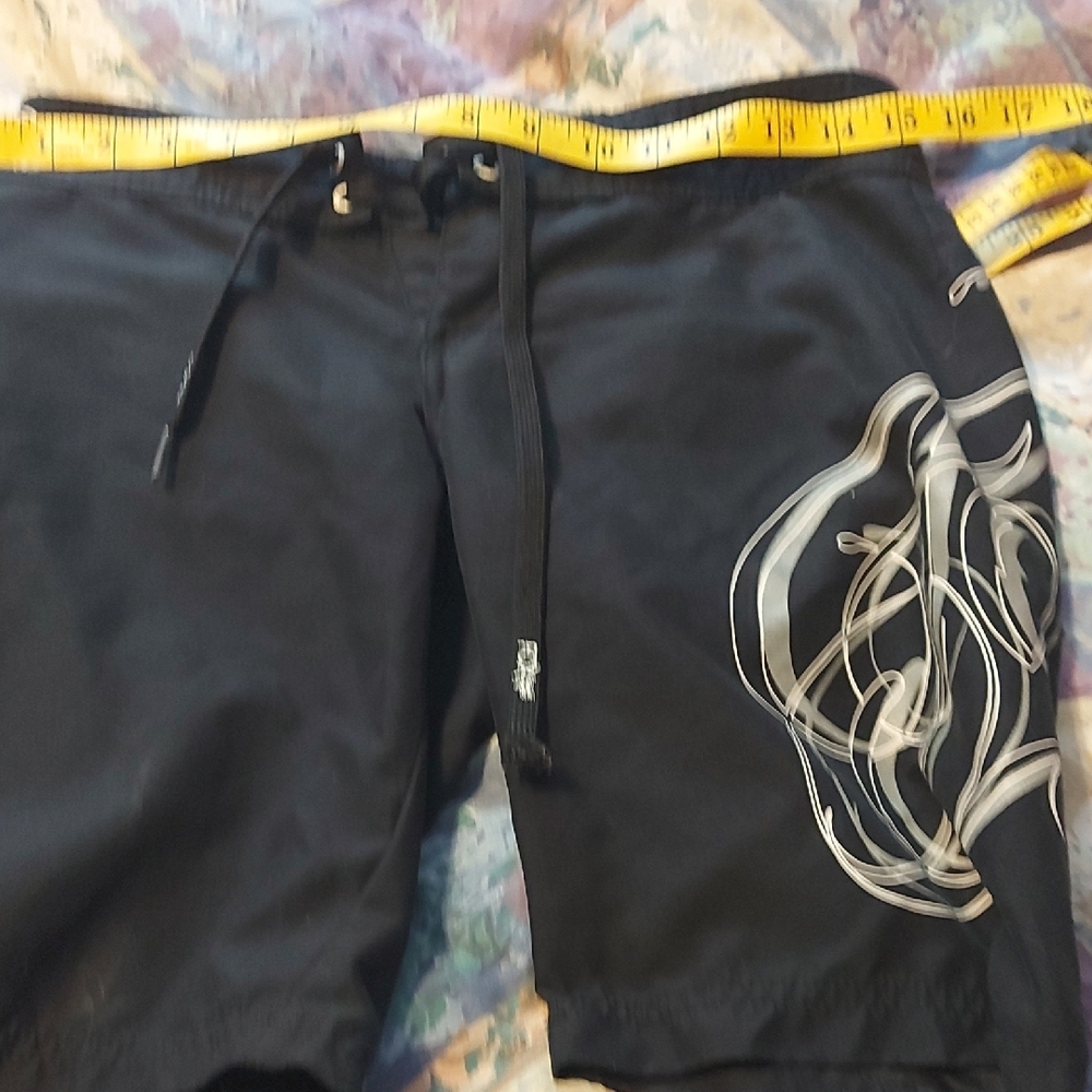Fox Black Board Shorts Sleek Swimwear